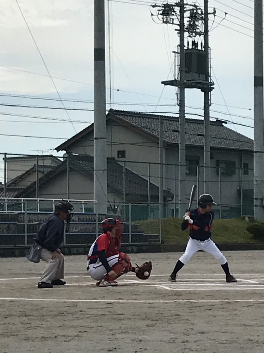 野球部年内最終戦