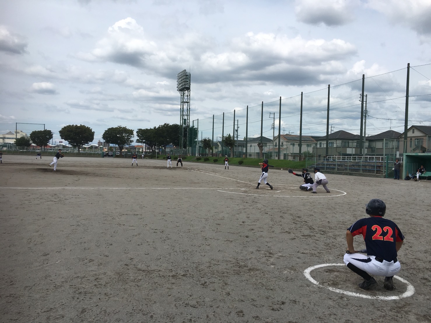 野球部勝利ならず