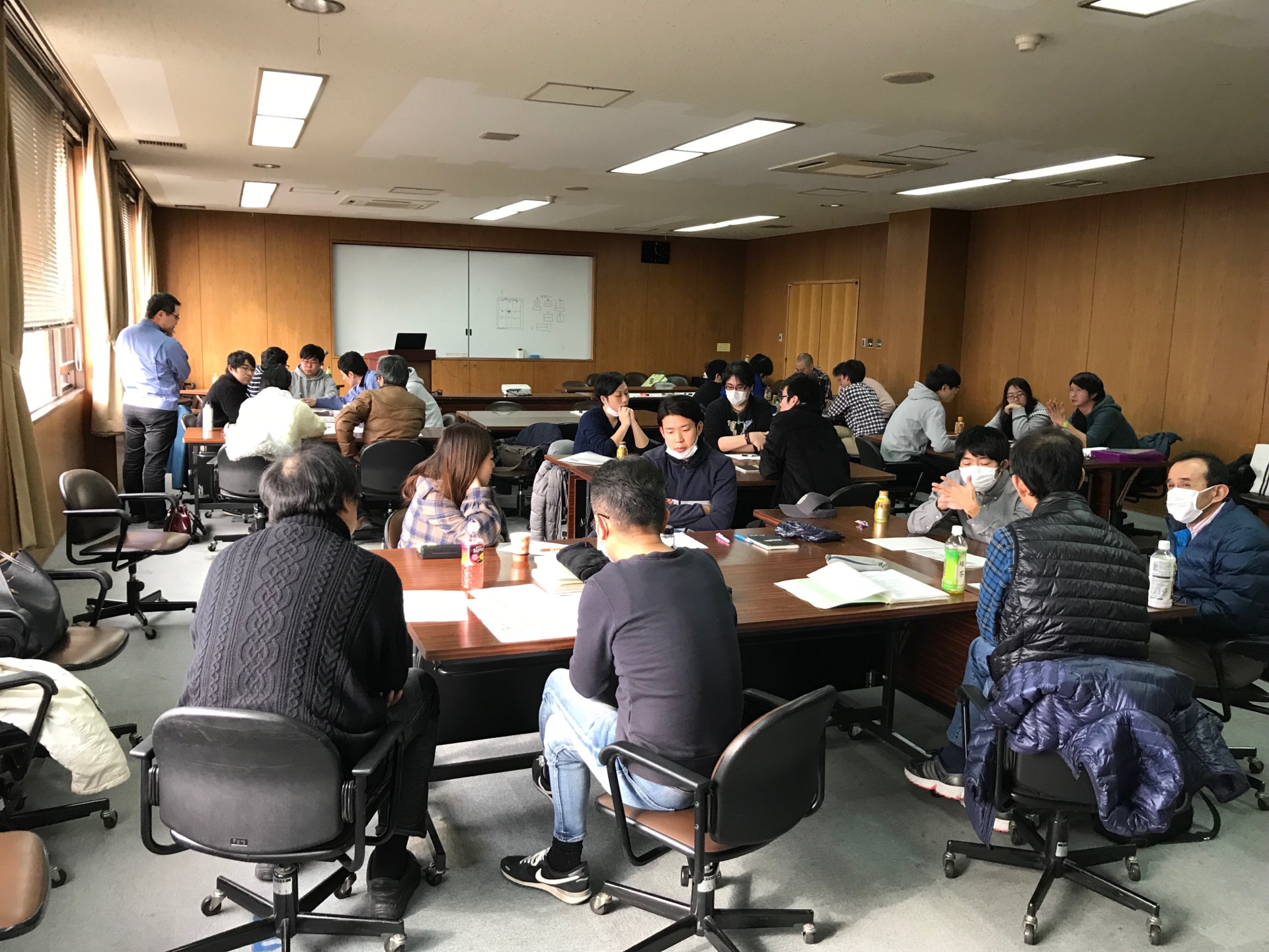 三洋電子を科学する（社内講習会）＋コンパ