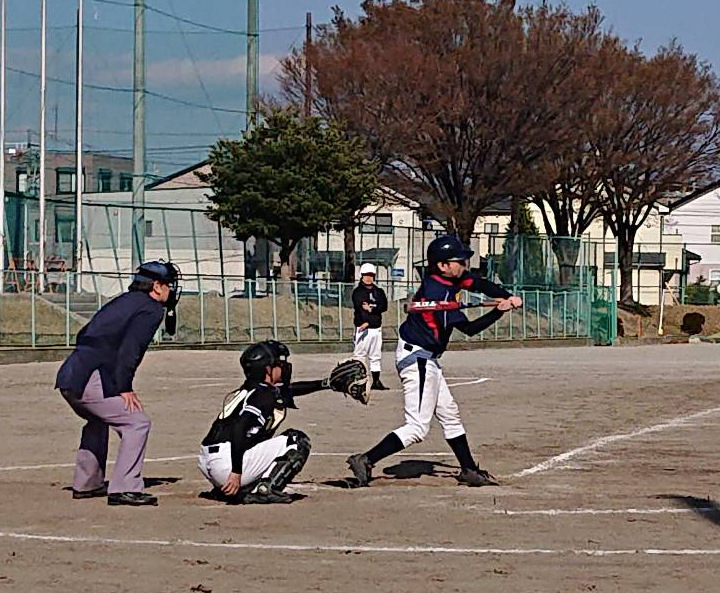 野球部快勝！