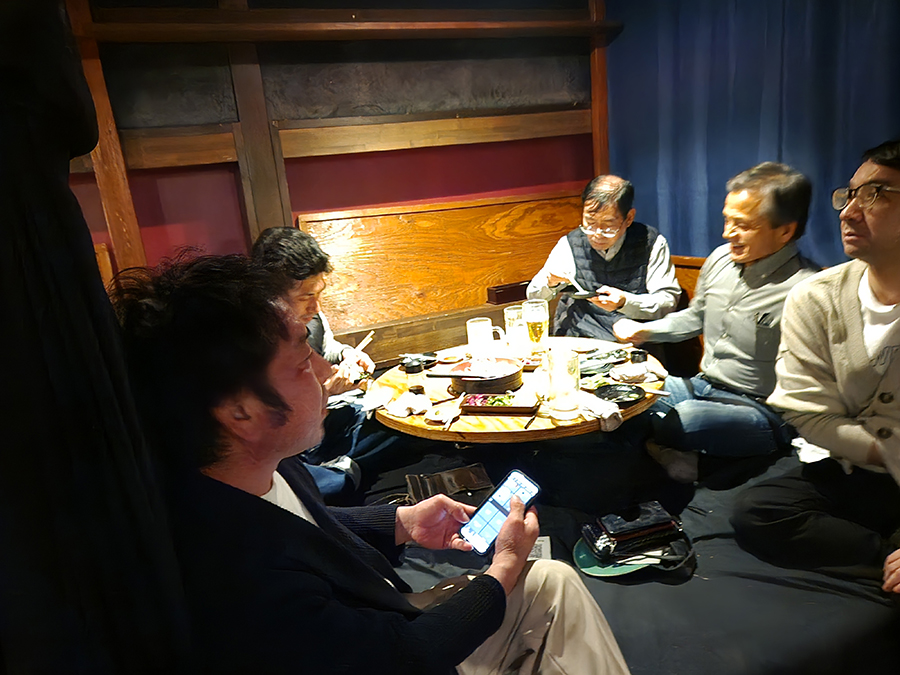 期末打ち上げ＆歓送迎会
