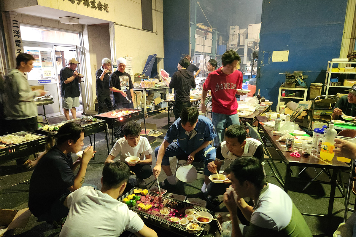 久しぶりの懇親会