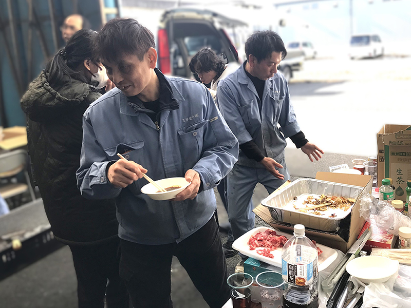 盛り上がった忘年会