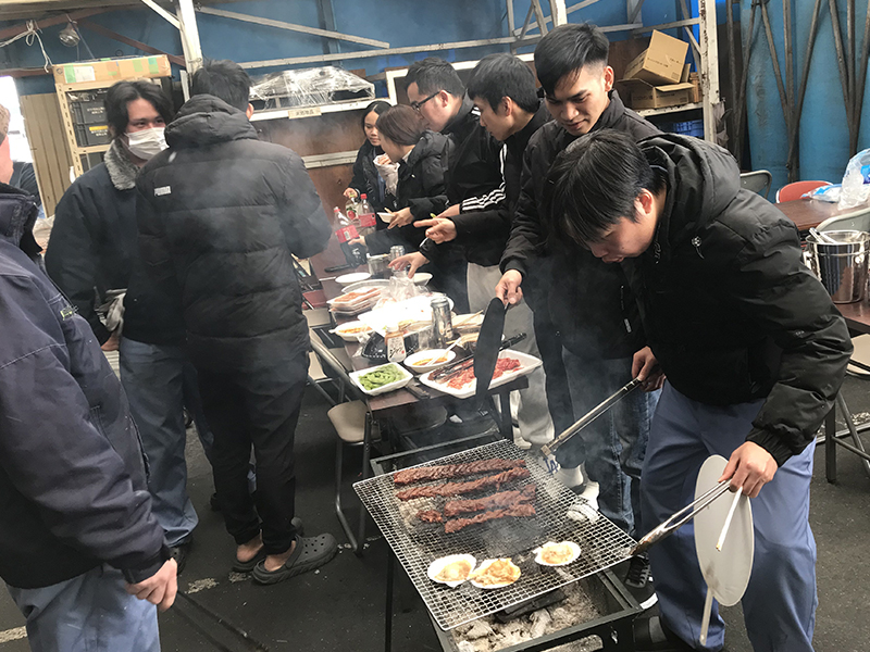 盛り上がった忘年会